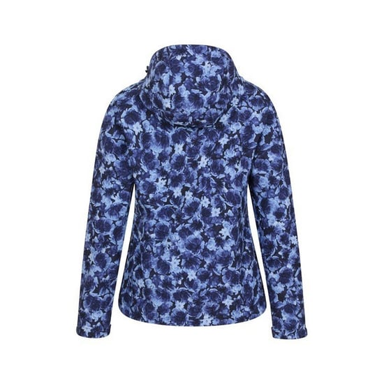 Mountain Warehouse Dames/Dames Exodus Gebloemd Soft Shell Jasje (Marine / Lichtblauw) - Image 2
