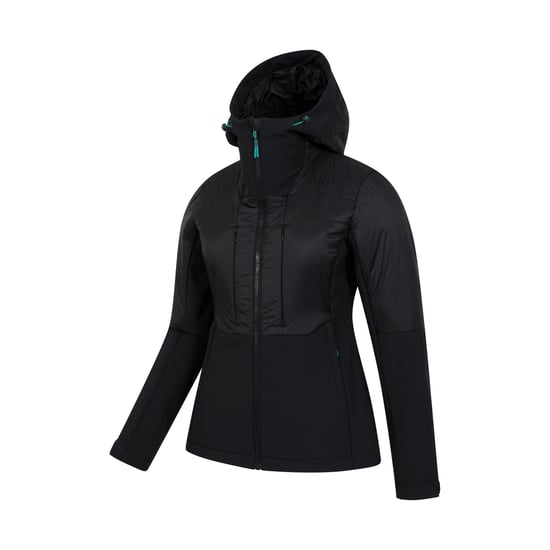 Mountain Warehouse Dames/Dames Machina Hybride Gewatteerd Jasje (Zwart) - Image 3