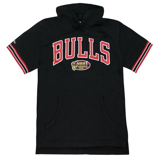 Mitchell & Ness Chicago Bulls French Terry Mens Hoodie T-Shirt