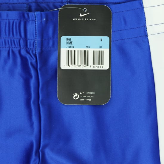 Nike Dri-Fit Stretch Waist Blue White Mens Running Shorts 713586 460