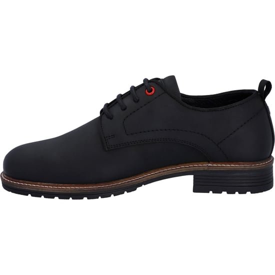 Hunter Jura Leer Heren Zwart Veterschoenen - Image 5