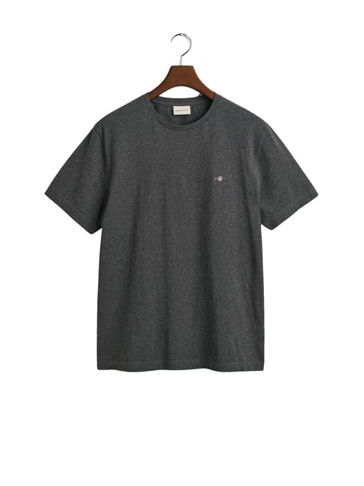 GANT Heren Regular Fit Korte Mouw T-shirt Shield Logo - Image 5