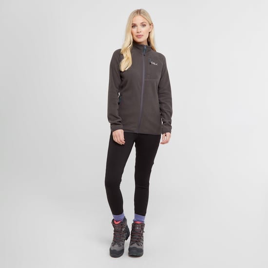 OEX Women's Ardmore Full Zip Fleece with Chest Pocket, Warm & Lightweight Mid-layer