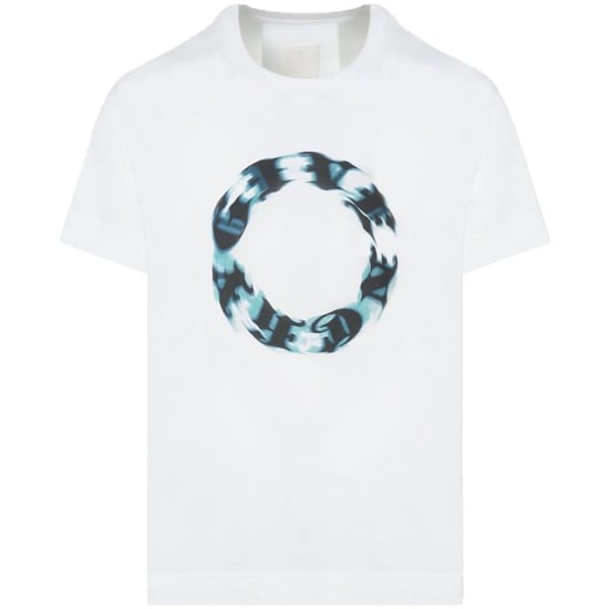 Oversized wit T-shirt met cirkellogo van Givenchy - Image 1