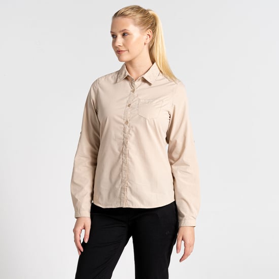 Craghoppers Dames/Dames Shirt Kiwi II (Woestijnzand) - Image 5