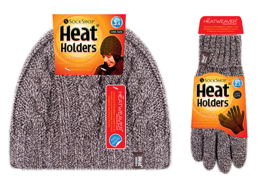 Heat Holders - Damesmuts en handschoenenset voor de winter - Fawn - Image 2