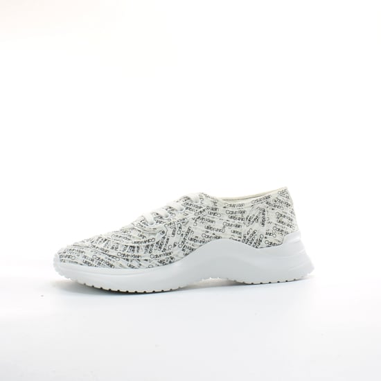 Calvin Klein Usra Womens White Trainers