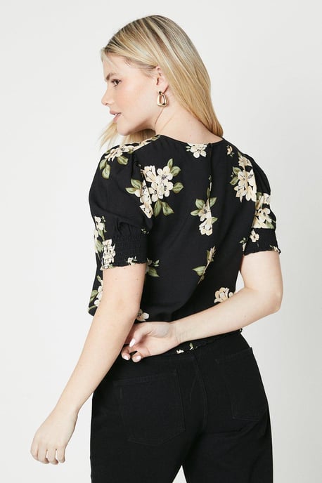 Shirred Hem Blouse - Image 3