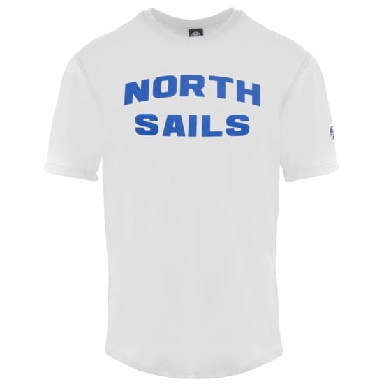 North Sails Block Brand Logo White T-Shirt