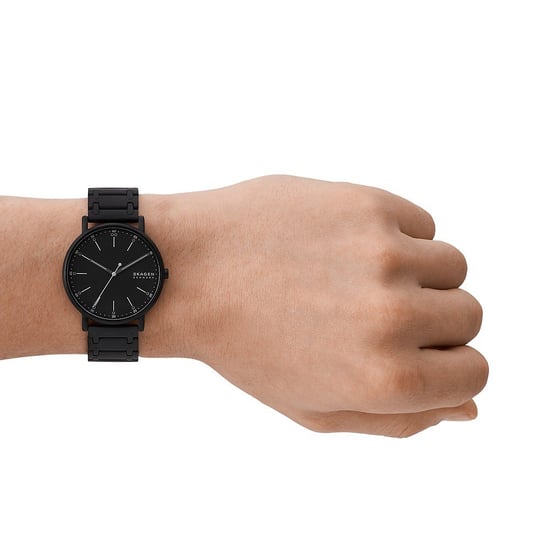 Skagen Signatur Heren Horloge Zwart SKW6914 - Image 3