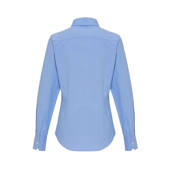 Premier Dames/Dames Gestreept Oxford Formeel Overhemd Met Lange Mouwen (Oxford Blauw) - Image 2