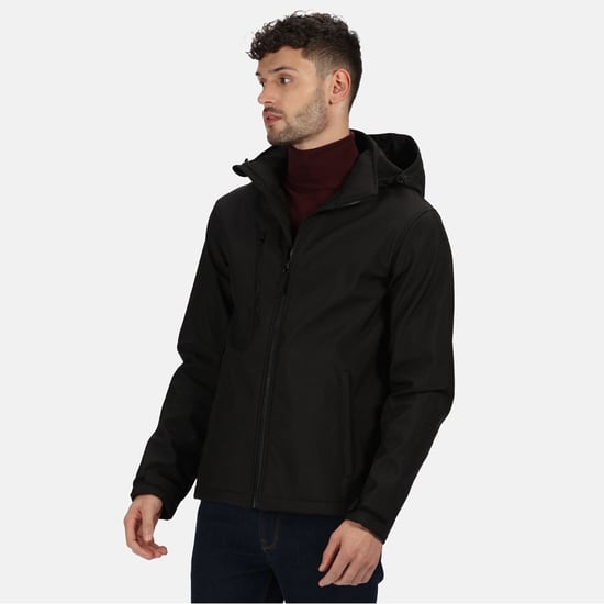 Regatta Venturer 3-laags Soft Shell Jas voor heren (Zwart) - Image 3