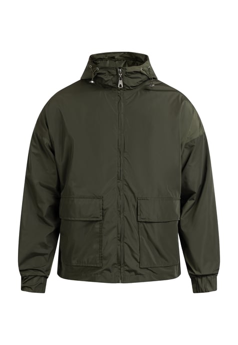 Dreimaster overgangsjasje Heren militaire olijf - Image 1