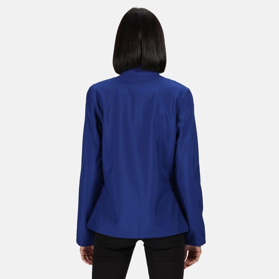 Regatta Womens/Ladies Ablaze Printable Soft Shell Jacket (Royal Blue/Black)