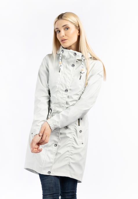 Schmuddelwedda Mackintosh bridgeport Dames Grijs wit-280 - Image 3