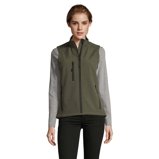 SOLS Dames/Dames Rallye Softshell Mouwloos Gilet (Leger) - Image 1