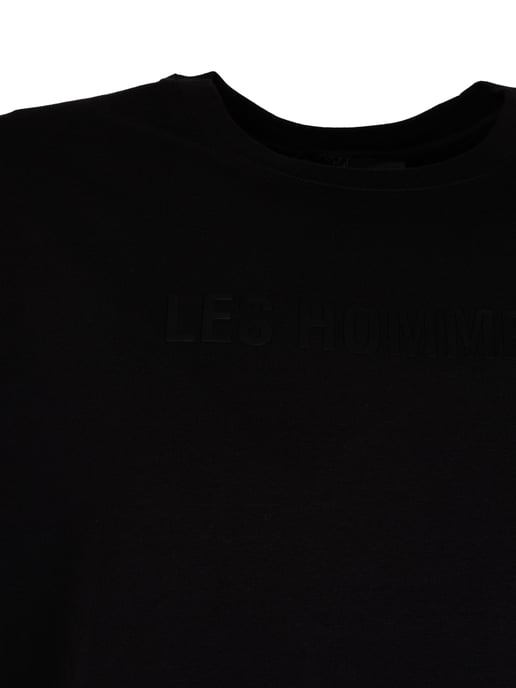 Les Hommes T-Shirt LH Logo Men's Black