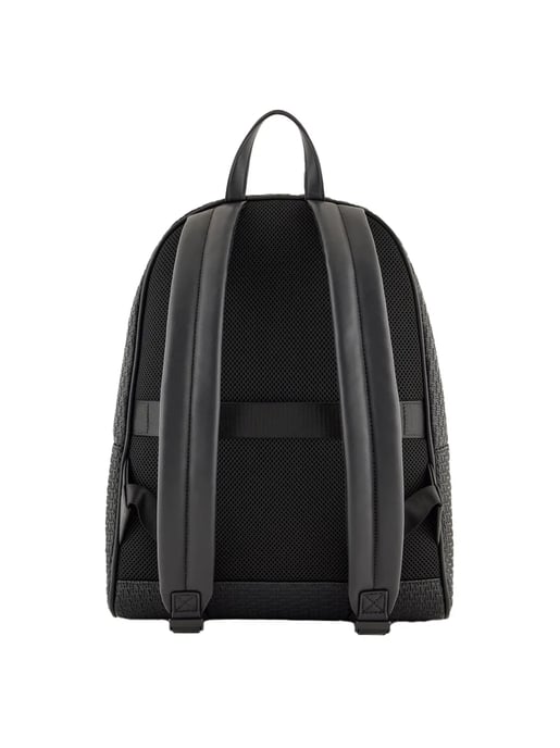 Armani Exchange herenrugzak van gecoat materiaal. - Image 4