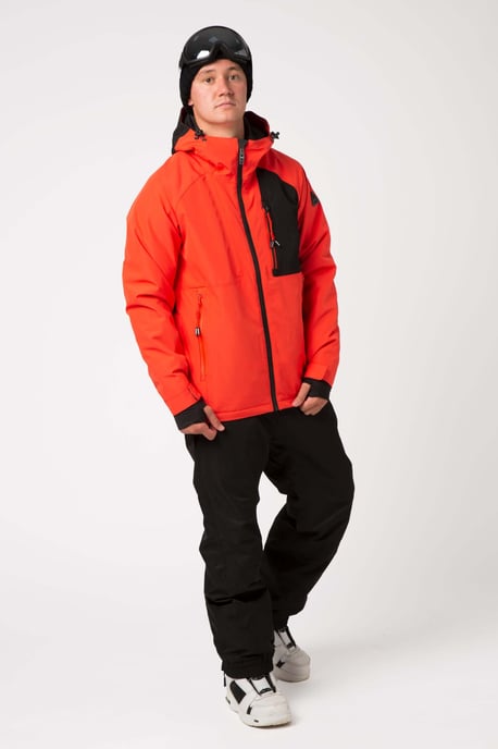 Orion Hypadri Ski Jacket Flame Orange