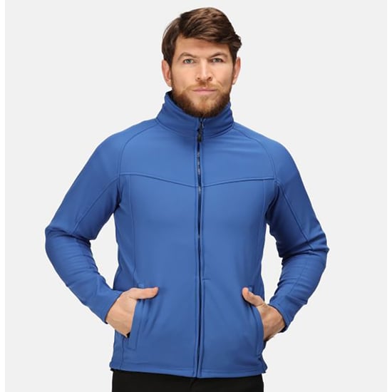 Regatta Mens Uproar Soft Shell Jacket (Royal Blue)