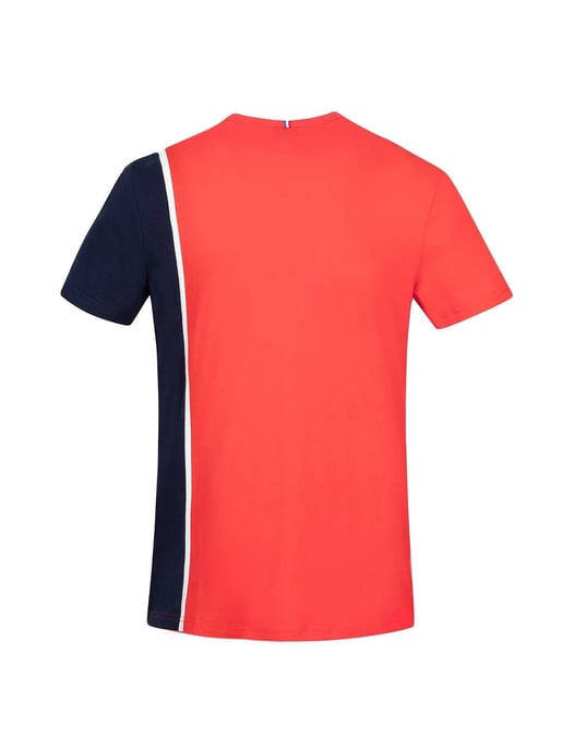 T-shirt Le Coq Sportif Essential voor heren, tweekleurig - Image 4