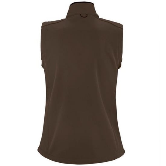 SOLS Dames/dames Rallye Soft Shell Bodywarmer Jacket (Donkere chocolade) - Image 2