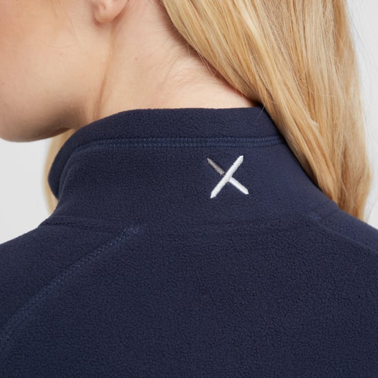 OEX Women's Ardmore Half Zip Fleece with Chest Pocket, Warm & Lightweight Mid-layer