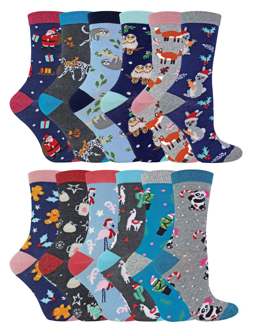 Wildfeet - 12 Dagen Adventskalender Sokken in Kerst Cadeaudoos - 12 Dagen van Kerstmis - Image 1