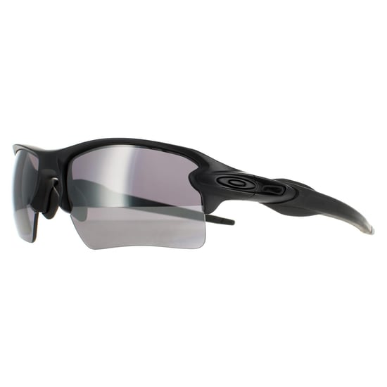 Oakley Wrap Mens Matte Black Prizm Black Polarized Flak 2.0 XL