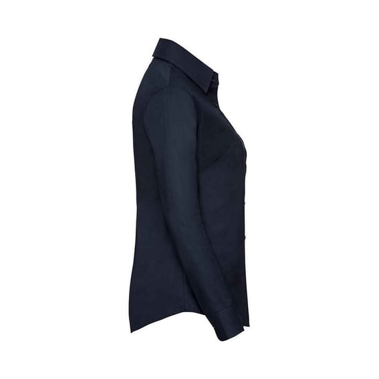 Russell Womens/Ladies Oxford Easy-Care Long-Sleeved Shirt (Bright Navy)