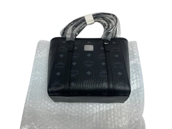 Mcm Women Toni Shopper In Brown Visetos - Image 4