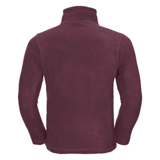 Russell Heren Ritssluiting Outdoor Fleece Top (Bourgondië) - Image 2