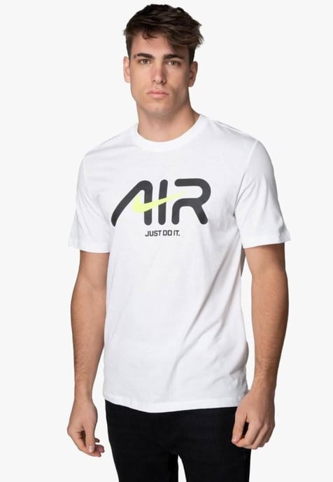 Nike Swoosh Air Heren T-shirt in wit - Image 1