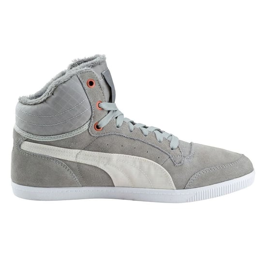 Puma Glyde Court Fur Womens Grey Trainers