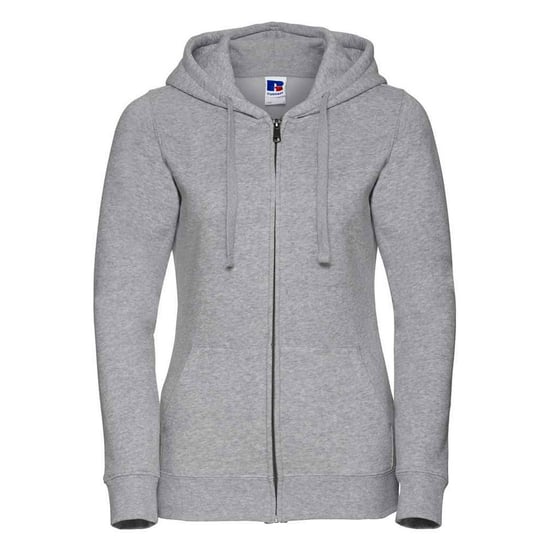 Russell Dames/Dames Authentic Full Zip Hoodie (Licht Oxford Grijs) - Image 1