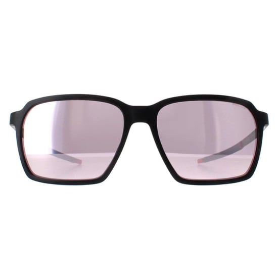 Police Square Mens Matte Black Pink Multilayer White Mirrored SPLL16 Solstice 5