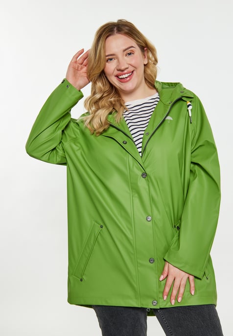 Schmuddelwedda Ronde regenjas Dames lichtgroen - Image 3
