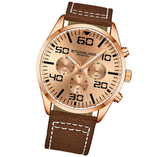 Kwarts Bruin en Goud of 42mm - Image 2