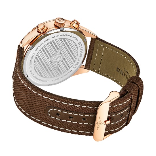 Kwarts Bruin en Goud of 42mm - Image 3