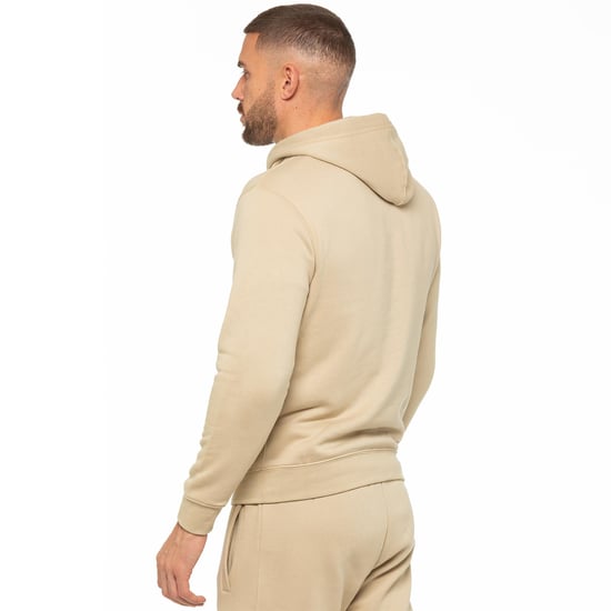 Enzo | Mens Pullover Hoodie - Stone