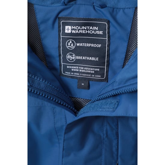 Mountain Warehouse Heren Thunderstorm 3 in 1 Waterdichte Jas (Blauw) - Image 5