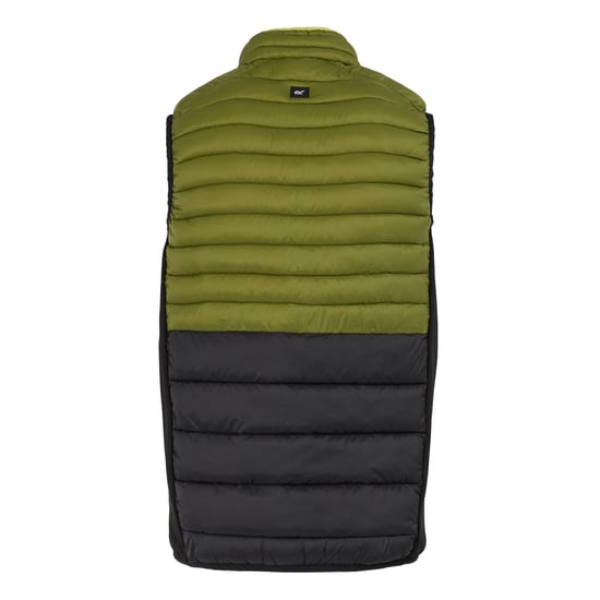 Regatta Mens Leedre Hybrid Gilet (Nephrite Green/Black)