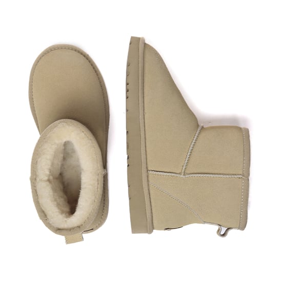 EVER AU Australia Women Ostrich Leather Short Boots