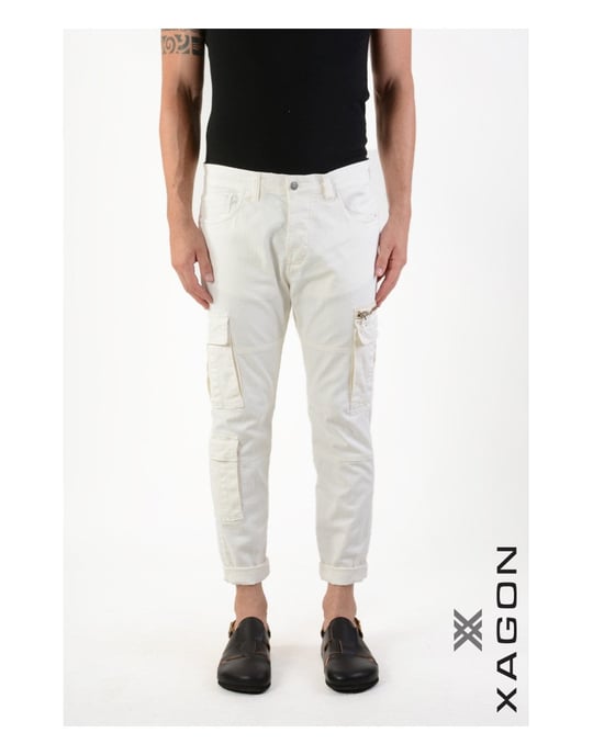 Xagon broek Cargo Mannen beige - Image 3