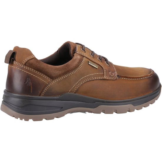 Hush Puppies Percy Leder Herenschoenen Tan Lace-Up - Image 2