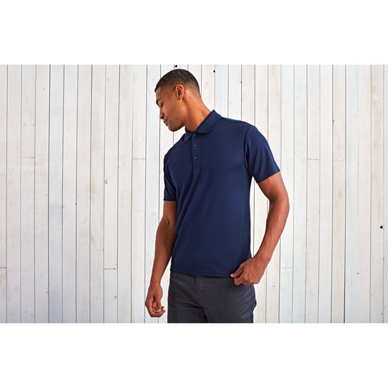 Premier Heren Duurzaam Poloshirt (Franse marine) - Image 2