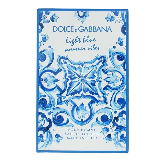 Dolce & Gabbana Light Blue Summer Vibes Pour Homme Eau de Toilette 125ml - Image 3