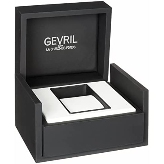 Gevril  Men's New Amsterdam 44606B Swiss Automatic ETA 7750 White Dial Special Edition Watch