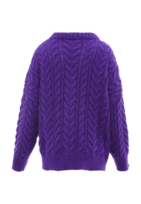 Mymo Jumper Dames paars - Image 2