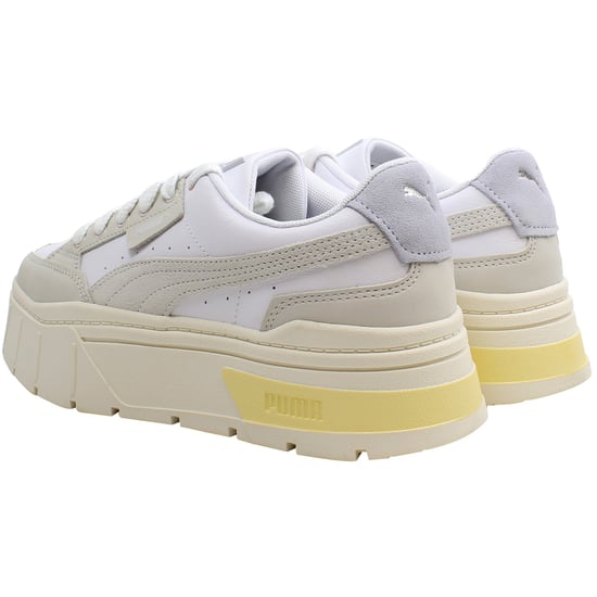 Puma Mayze Stack Luxe Damestrainers Wit - Image 3